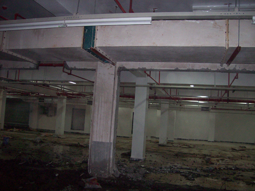 平潭興福興超超市剪力墻切割